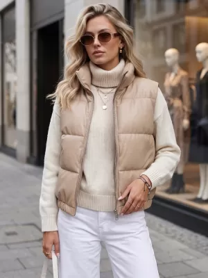 Дамско яке DSTREET TY5734 БЕЖОВО