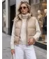 Дамско яке DSTREET TY5734 БЕЖОВО