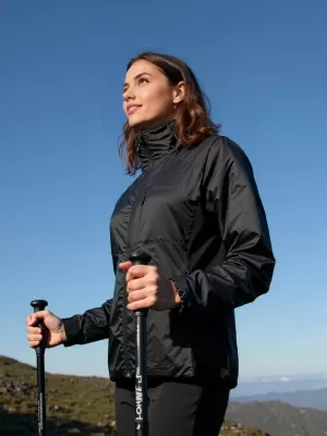 Дамско ултралеко яке ALPINE PRO GEREDA ЧЕРЕН