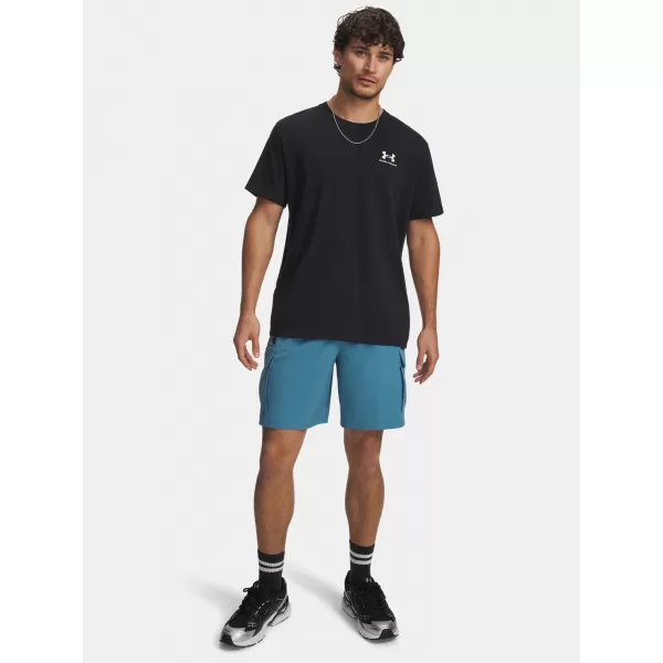  Мъжки шорти UNDER ARMOUR VIBE WOVEN CARGO SHORT 1386560-466 СИНЬО 