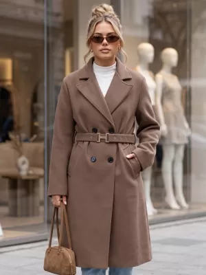 Дамско палто DSTREET NY0790 ФАНГО