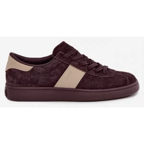  Дамски кецове BIG STAR SHOES UU274438 КАФЯВИ/БЕЖОВИ СЕНКИ 