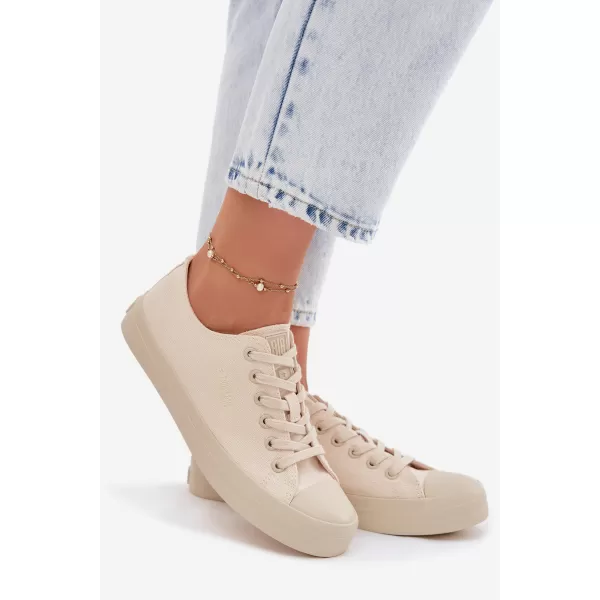  Дамски кецове BIG STAR SHOES TT274121 БЕЖОВО 