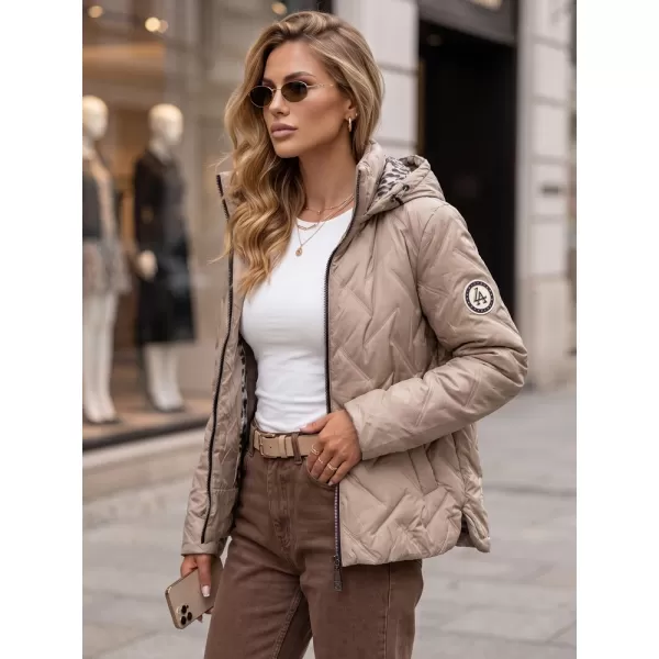  Дамско яке DSTREET TY5774 КАРАМЕЛ 
