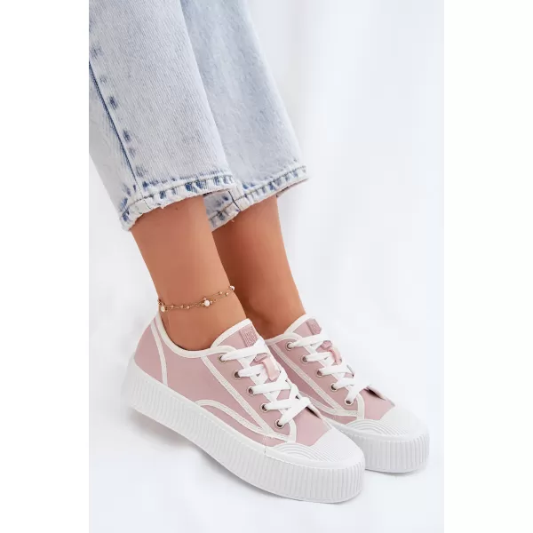  Дамски кецове BIG STAR SHOES TT274270 РОЗОВО 