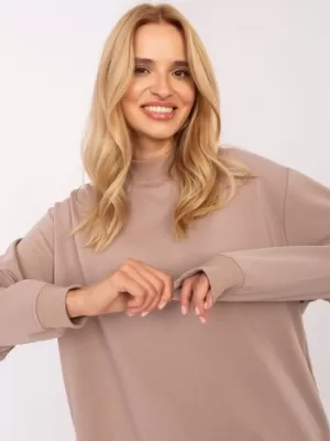 Дамски суичър BASIC FEEL GOOD RV-BL-5185.79P ТЪМНО БЕЖОВО