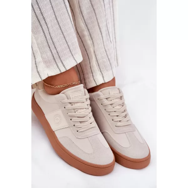  Дамски кецове BIG STAR SHOES RR274806 БЕЖОВО 