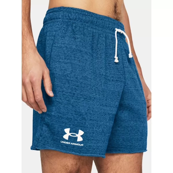  Мъжки шорти UNDER ARMOUR RIVAL TERRY 6IN SHORT 1382427-406 СИНЬО 