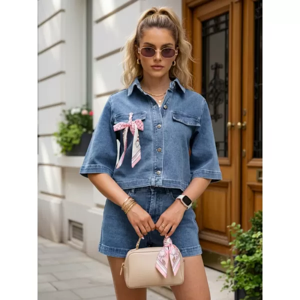  Дамско яке DSTREET TY5693 СИНЬО 