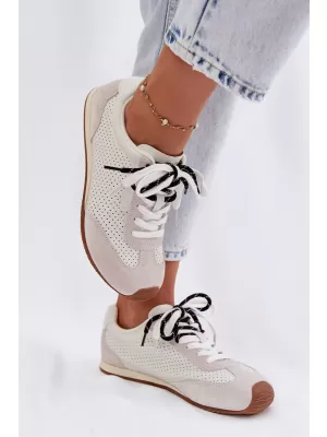 Дамски кецове BIG STAR SHOES TT274555 БЯЛО
