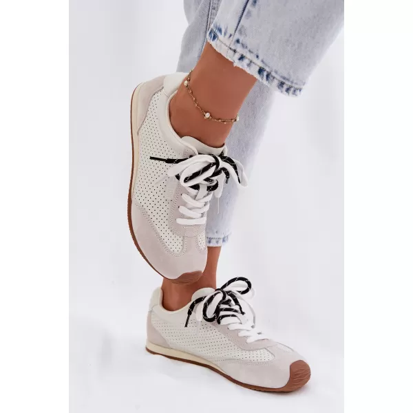  Дамски кецове BIG STAR SHOES TT274555 БЯЛО 