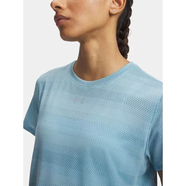  Дамска тениска UNDER ARMOUR VELOCITI SHORTSLEEVE 6009540-425 СИНЬО 