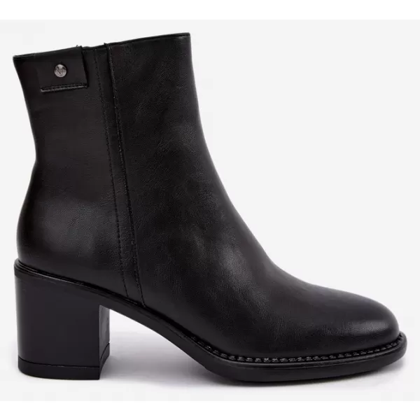  Дамски боти VINCEZA 58655 ЧЕРЕН 