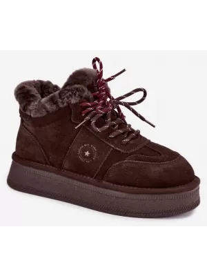 Дамски снежни човеци BIG STAR SHOES UU274312 ШОКОЛАД