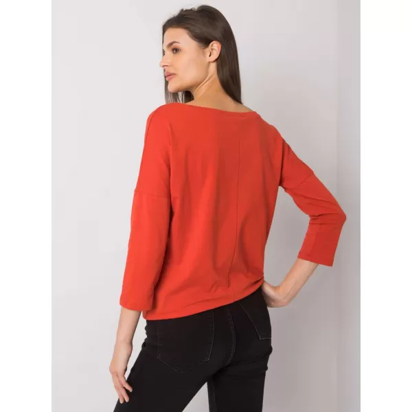  Дамска блуза BASIC FEEL GOOD RV-BZ-4691.37P ТЪМНО ОРАНЖЕВО 