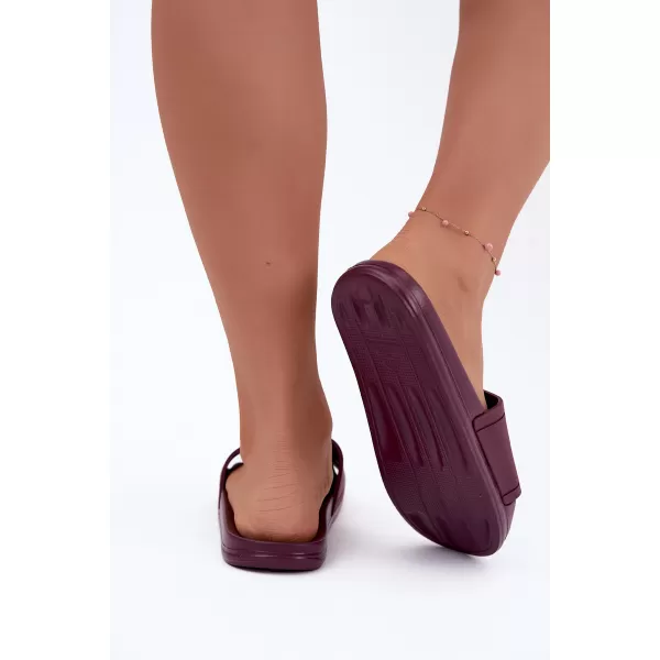  Дамски чехли BIG STAR SHOES UU274070 НЮАНСИ НА КАФЯВО И БЕЖОВО 