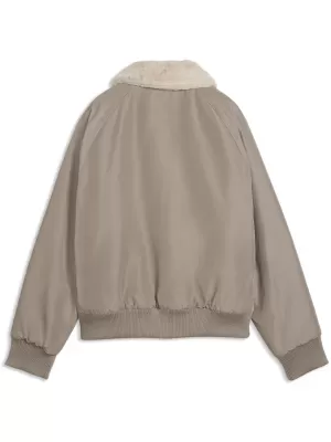 Дамско яке PUMA REVERSIBLE BLOUSON HIGH LOFT LINING JACK 69456681 МИШО СИВО