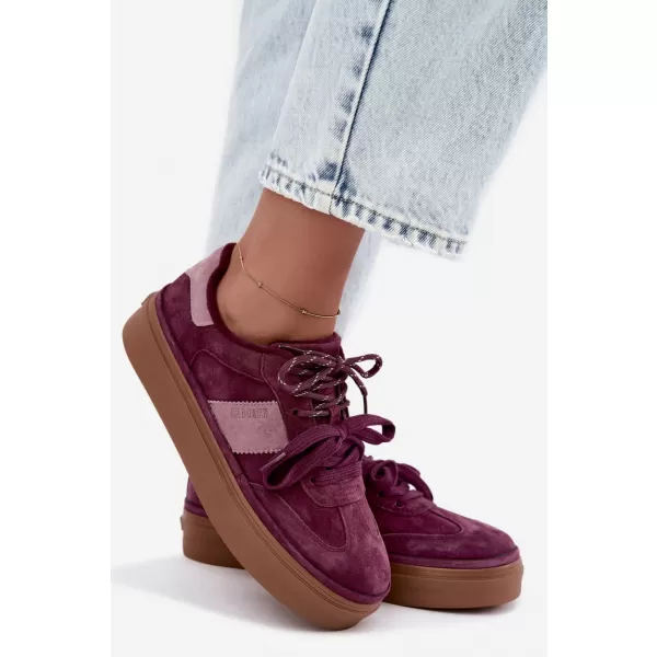  Дамски кецове BIG STAR SHOES UU274772 ЛИЛАВИ СЕНКИ 