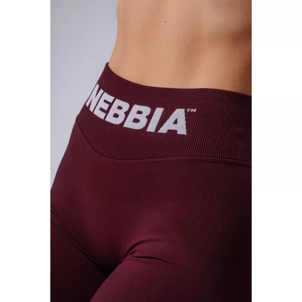  Дамски клин NEBBIA FLOW SEAMLESS 496 БОРДО 
