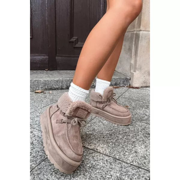  Дамски снежни човеци BIG STAR SHOES UU274215 БЕЖОВО 