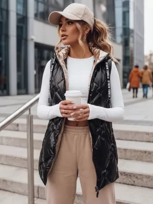Дамски елек DSTREET TY5904 ЧЕРЕН