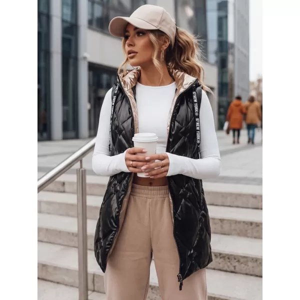  Дамски елек DSTREET TY5904 ЧЕРЕН 