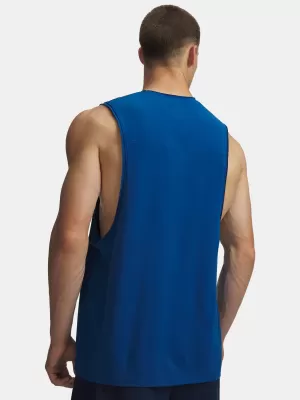 Мъжки потник UNDER ARMOUR HOOPS TRAINING TANK 6012823-426 СИНЬО