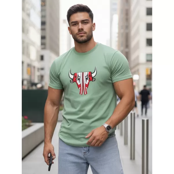  Мъжка тениска DSTREET RX4930 СВЕТЛО ЗЕЛЕНО 