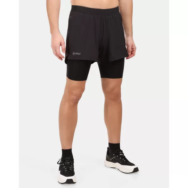  Мъжки шорти KILPI BRAGA-M 1M0412KI ЧЕРЕН 