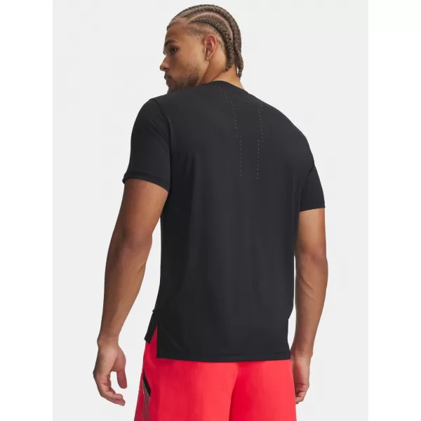  Мъжка тениска UNDER ARMOUR VELOCITI PRO SHORTSLEEVE 6009506-001 ЧЕРЕН 