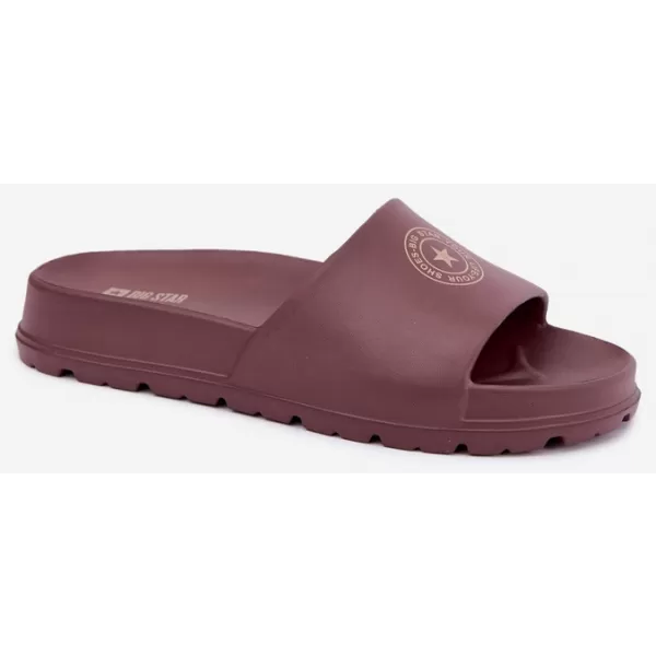  Дамски чехли BIG STAR SHOES UU274075 НЮАНСИ НА КАФЯВО И БЕЖОВО 