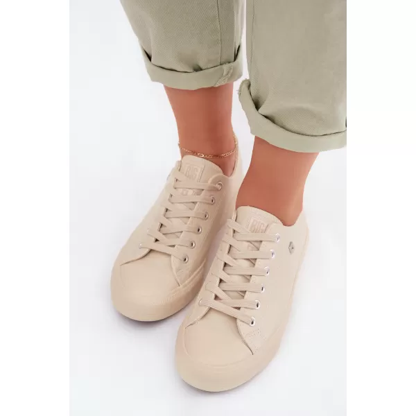  Дамски кецове BIG STAR SHOES TT274019 БЕЖОВО 