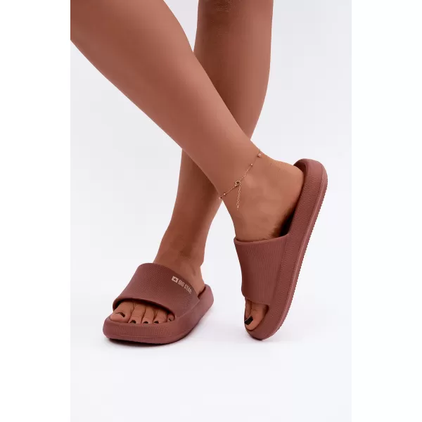  Дамски чехли BIG STAR SHOES UU274088 НЮАНСИ НА ЧЕРВЕНОТО 