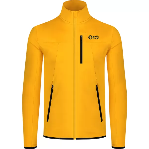  Мъжки суичър powerfleece NORDBLANC MORASS NBSFM8335 КЕХЛИБАР 