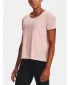 Дамска тениска UNDER ARMOUR UA RUSH ENERGY CORE SS 1365683-685 РОЗОВО