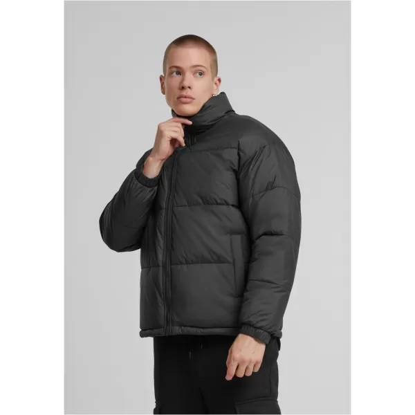 Мъжко ватирано яке URBAN CLASSICS TB8702-00007 ЧЕРЕН 