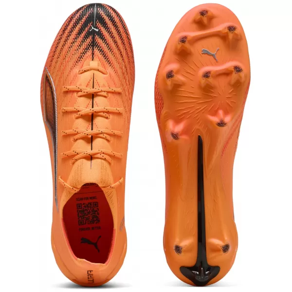  Футболни обувки PUMA ULTRA 6 ULTIMATE FG 108557-03 ТОПЛИНА ОГЪН/ЧЕРНО/СВЕТЕЩО ЧЕРВЕНО 