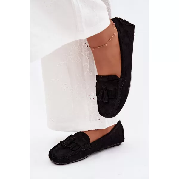  Дамски мокасини BOTO W2551 NERO 