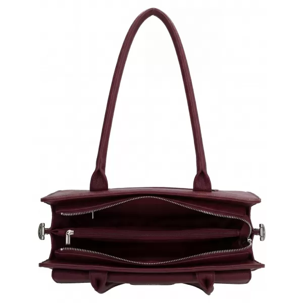  Дамска чанта CHARM LONDON Monaco 25422 Bordeaux red ЧЕРВЕНО БОРДО 