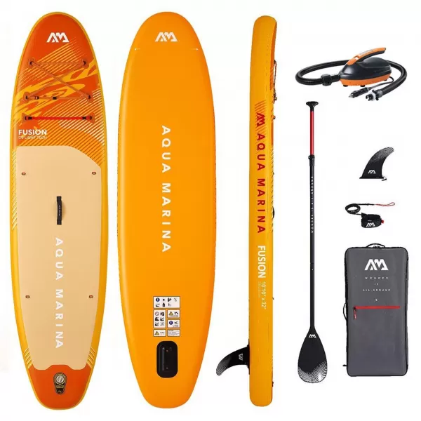  Дъска за гребане AQUA MARINA Fusion 1010 s el. pumpou ПРЕДИ ЗАЛЕЗ СЛЪНЦЕ 