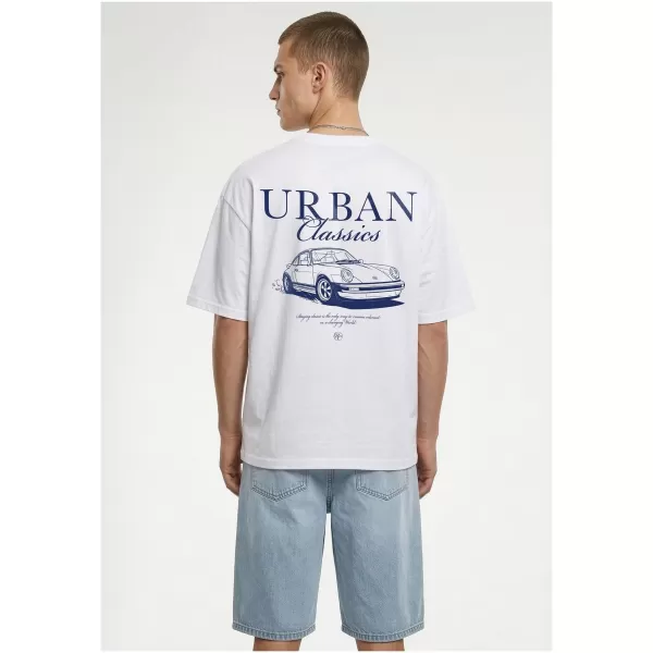  Мъжка тениска URBAN CLASSICS TB8755 БЯЛО 