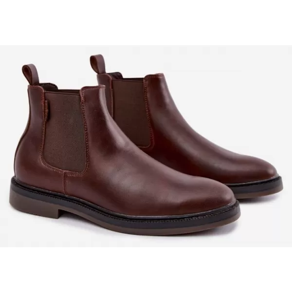  Мъжки обувки BIG STAR SHOES UU174279 КАФЯВИ/БЕЖОВИ СЕНКИ 