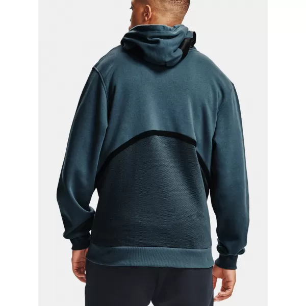  Мъжки суичър UNDER ARMOUR RIVAL FLEECE AMP FZ HD 1357113-467 СИНЬО 