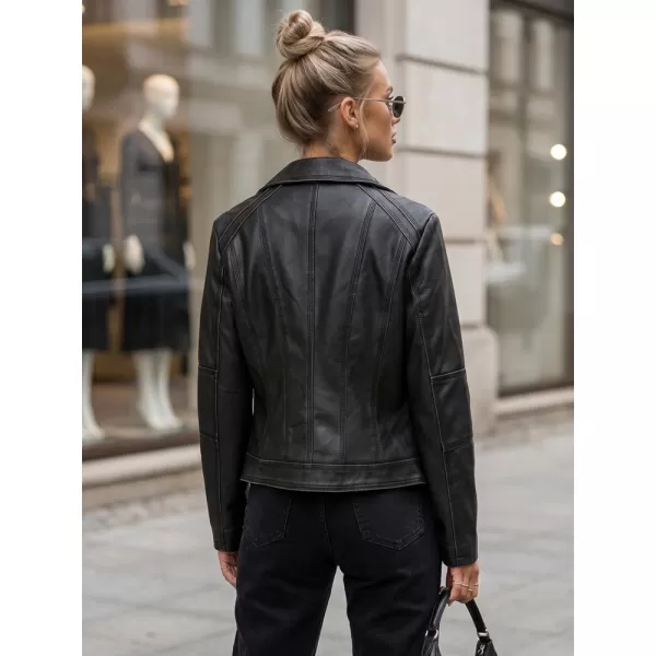  Дамско яке DSTREET TY2847 ЧЕРЕН 