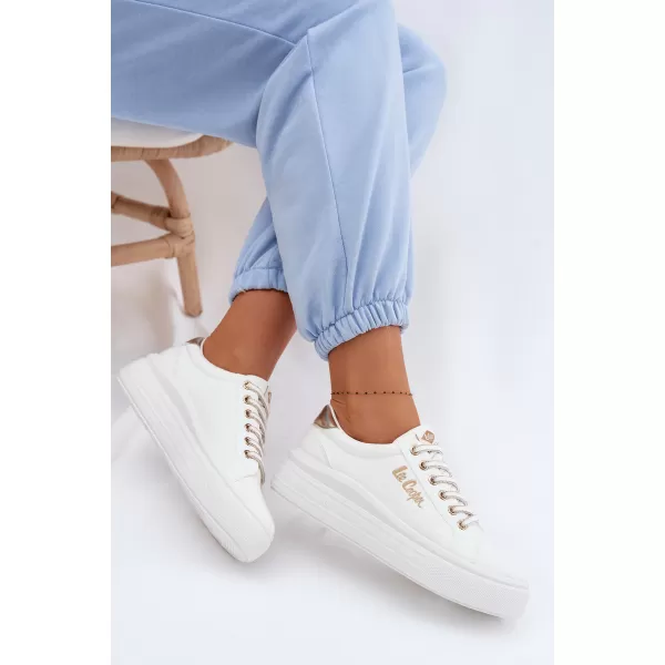  Дамски кецове LEE COOPER LCW-26-44-4478 БЯЛО 