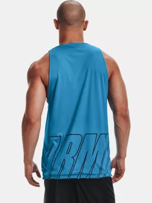 Мъжки потник UNDER ARMOUR UA BASELINE REVERSIBLE TANK 1361899-422 СИНЬО