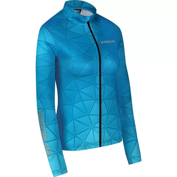  Дамска екипировка за колоездене NORDBLANC VELOFLOW NBSLF8105 ТЮРКОАЗ 