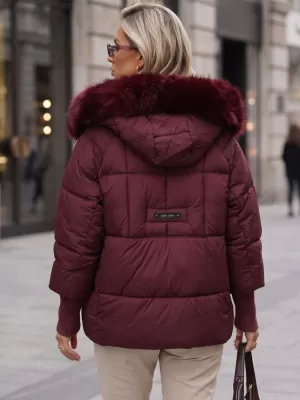 Дамско яке DSTREET TY5742 БОРДО
