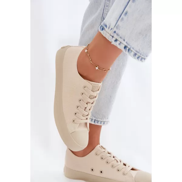  Дамски кецове BIG STAR SHOES TT274121 БЕЖОВО 