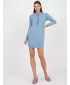 Рокля BASIC FEEL GOOD AP-SK-A-006.73 СВЕТЛО СИНЬО